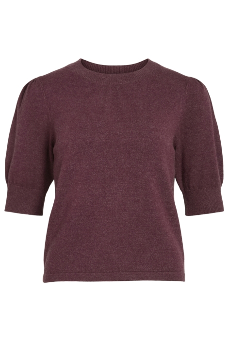 Vila viril 2/4 sleeve o-neck knit top -
